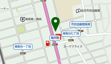 ウエインズトヨタ神奈川 U-BASE湘南の地図画像