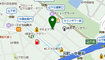 ウエインズトヨタ神奈川 山下公園店の地図画像