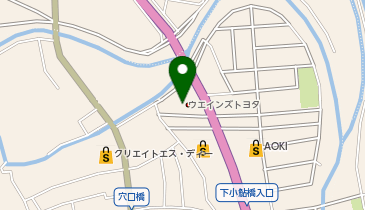 ウエインズトヨタ神奈川 厚木平成橋店の地図画像