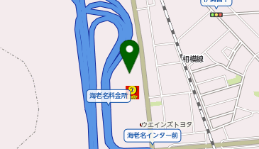 ウエインズトヨタ神奈川 WEINS PARK 海老名店の地図画像