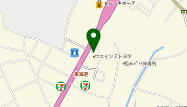 ウエインズトヨタ神奈川 戸塚原宿店の地図画像