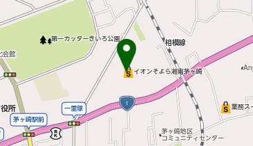 ウエインズトヨタ神奈川 S-Factory shonanの地図画像