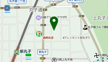 ウエインズトヨタ神奈川 丸子店の地図画像