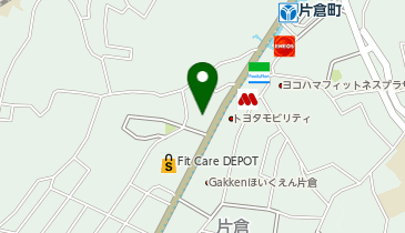 ウエインズトヨタ神奈川 片倉店の地図画像