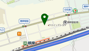 ウエインズトヨタ神奈川 磯子店の地図画像