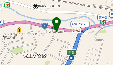 ウエインズトヨタ神奈川 狩場インター店の地図画像