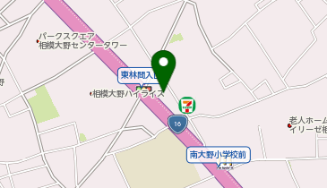 ウエインズトヨタ神奈川 上鶴間店の地図画像