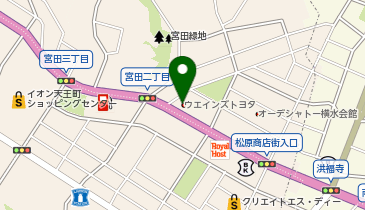 ウエインズトヨタ神奈川 保土ケ谷店の地図画像