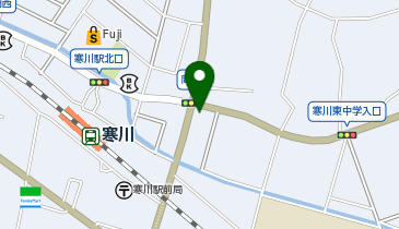 ウエインズトヨタ神奈川 寒川店の地図画像