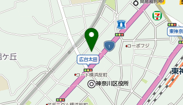 ウエインズトヨタ神奈川 東神奈川店の地図画像