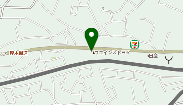 ウエインズトヨタ神奈川 旭さちが丘店の地図画像