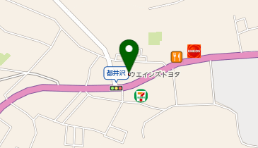 ウエインズトヨタ神奈川 城山店の地図画像