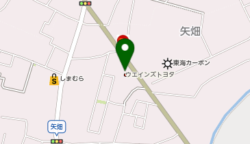 ウエインズトヨタ神奈川 茅ケ崎中央店の地図画像