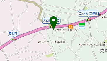 ウエインズトヨタ神奈川 藤沢辻堂店の地図画像