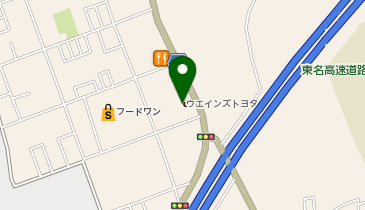 ウエインズトヨタ神奈川 綾瀬大上店の地図画像