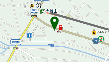 マリンボックス 大雄山 屋外型トランクルームの地図画像