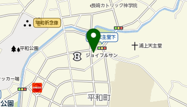 マリンボックス 平和町トランクルームの地図画像
