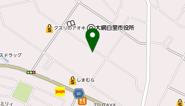 マリンボックス 大網白里 屋外型トランクルームの地図画像