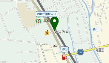マリンボックス 岩原 屋外型トランクルームの地図画像