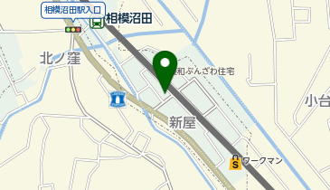 マリンボックス 相模沼田ガレージの地図画像