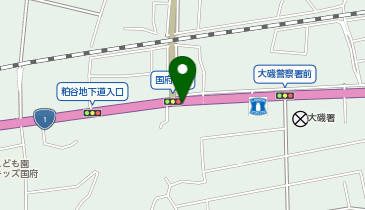 マリンボックス 国府新宿 屋外型トランクルームの地図画像