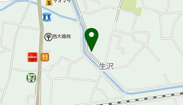 マリンボックス 生沢 屋外型トランクルームの地図画像
