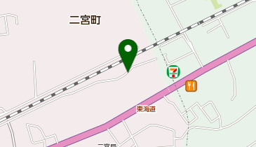 マリンボックス 二宮 屋外型トランクルームの地図画像