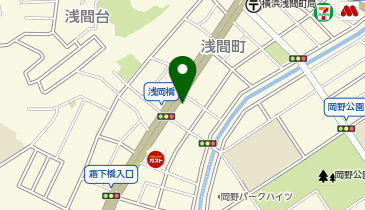 ワンズレンタカー 横浜西口店の地図画像