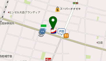 ワンズレンタカー 大森北店の地図画像