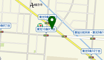 ワンズレンタカー 旭川共栄店の地図画像