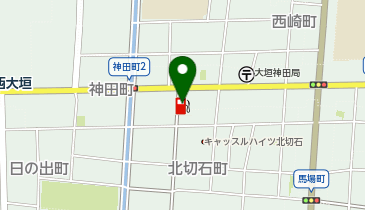 ワンズレンタカー 大垣神田町店の地図画像