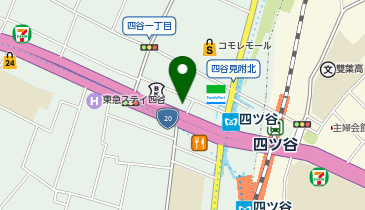 ワンズレンタカー 四ツ谷駅前店の地図画像