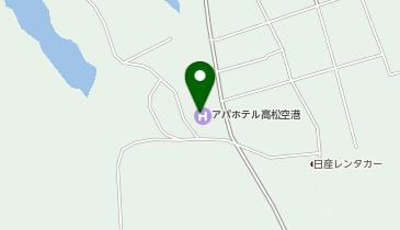 ワンズレンタカー アパホテル高松空港店の地図画像