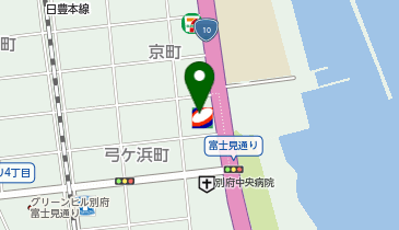 ワンズレンタカー 別府弓ケ浜店の地図画像
