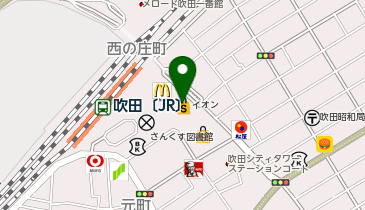 ワンズレンタカー 新大阪吹田 早朝夜間スマートレンタカー店の地図画像