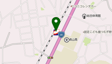 ワンズレンタカー 多賀城伝上山店の地図画像