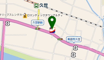 ワンズレンタカー 真庭店の地図画像