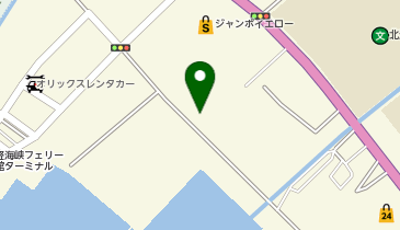 ワンズレンタカー 函館港フェリー店の地図画像
