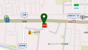 ワンズレンタカー 練馬関町店の地図画像