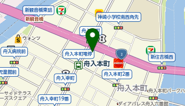 ワンズレンタカー 広島舟入店の地図画像