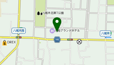ワンズレンタカー 八尾グランドホテル店の地図画像