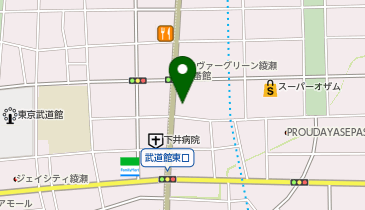 ワンズレンタカー 綾瀬店の地図画像