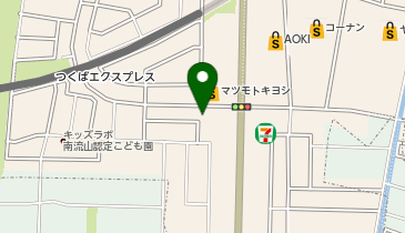 ワンズレンタカー 南流山店の地図画像