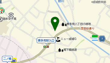ワンズレンタカー 成城世田谷通り店の地図画像