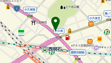 ワンズレンタカー 西明石駅前店の地図画像