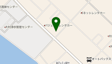 ワンズレンタカー 長崎空港店の地図画像