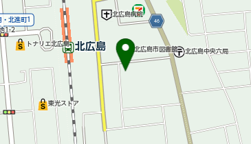 ワンズレンタカー 北広島駅前東口店の地図画像