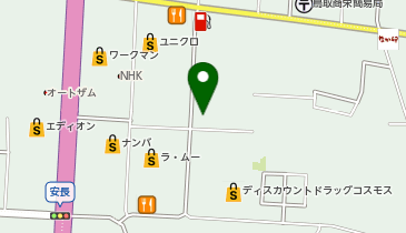 サンキューカット 鳥取安長店の地図画像