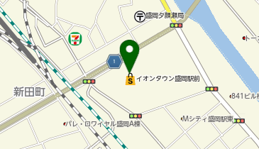 サンキューカット マックスバリュ盛岡駅前北通店の地図画像
