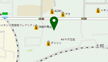 サンキューカット ダイシン幸町店の地図画像